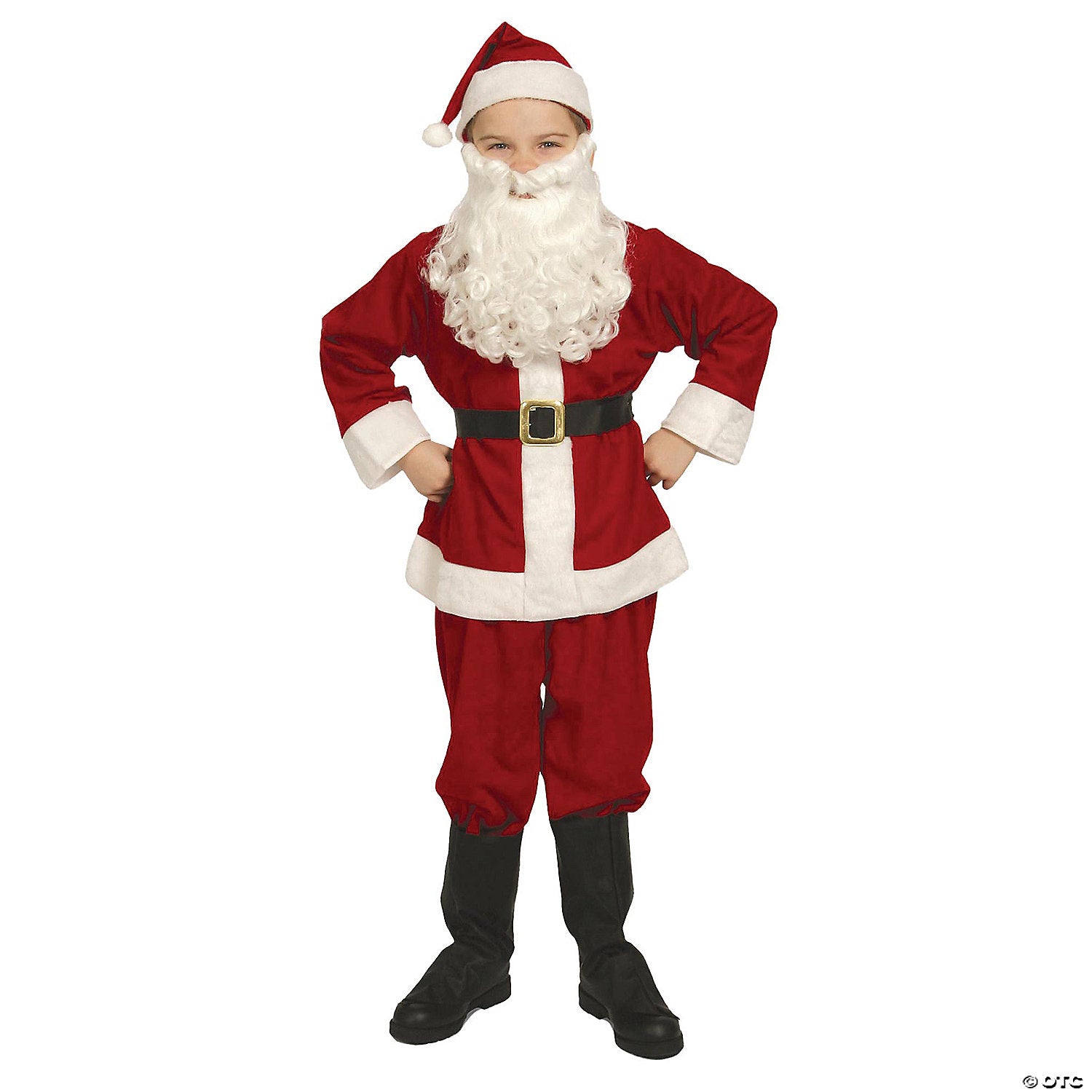 Childs Economy Santa Suit - Large