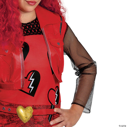 Girl's Classic Disney's Descendants 4: The Rise of Red Princess Red Costume - Small 4-6