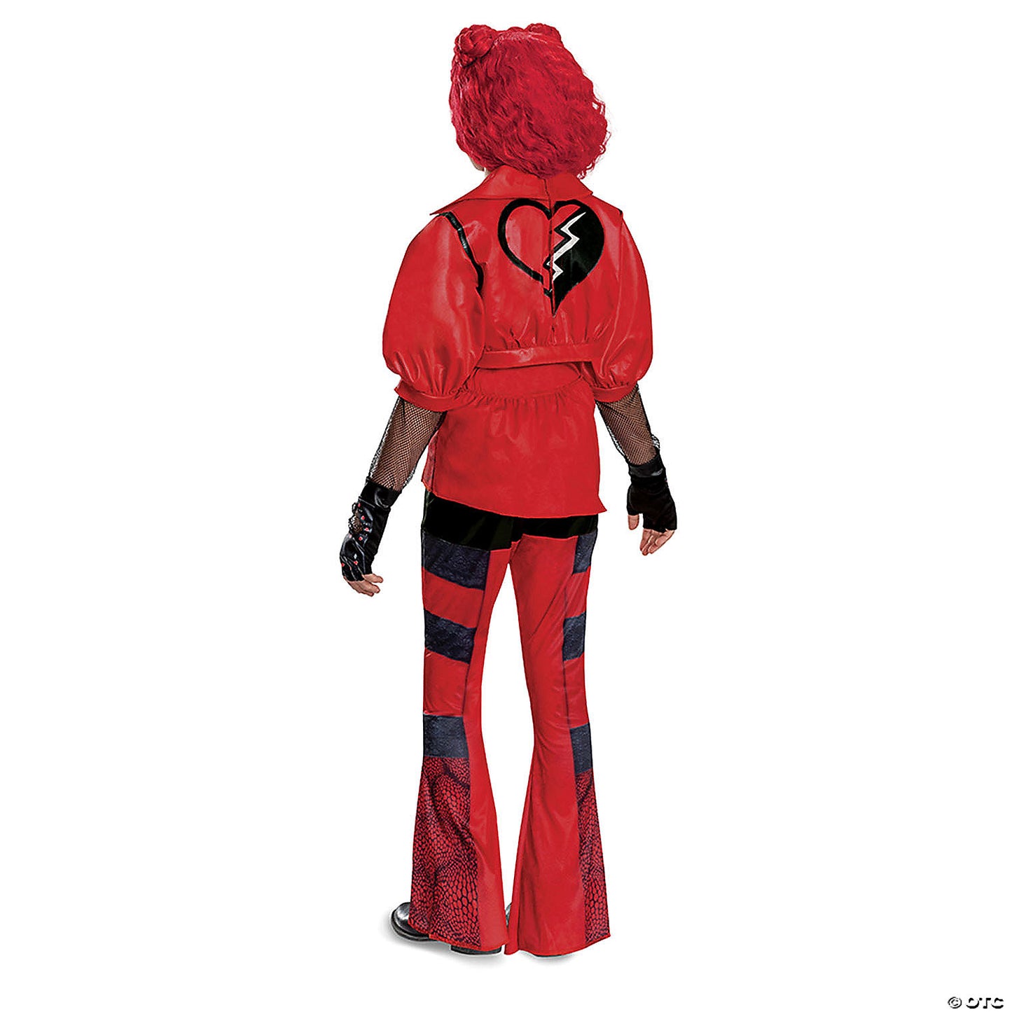 Girl's Deluxe Disney's Descendants 4: The Rise of Red Princess Red Costume - Large 10-12
