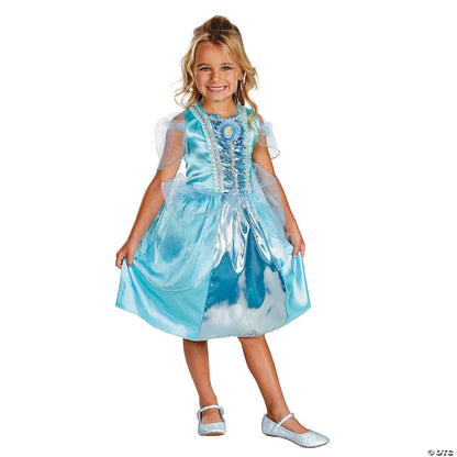 Girl’s Classic Sparkle Disney Princess Cinderella Costume - Small