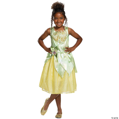 Girl's Classic Disney's The Princess and the Frog Tiana Costume Small