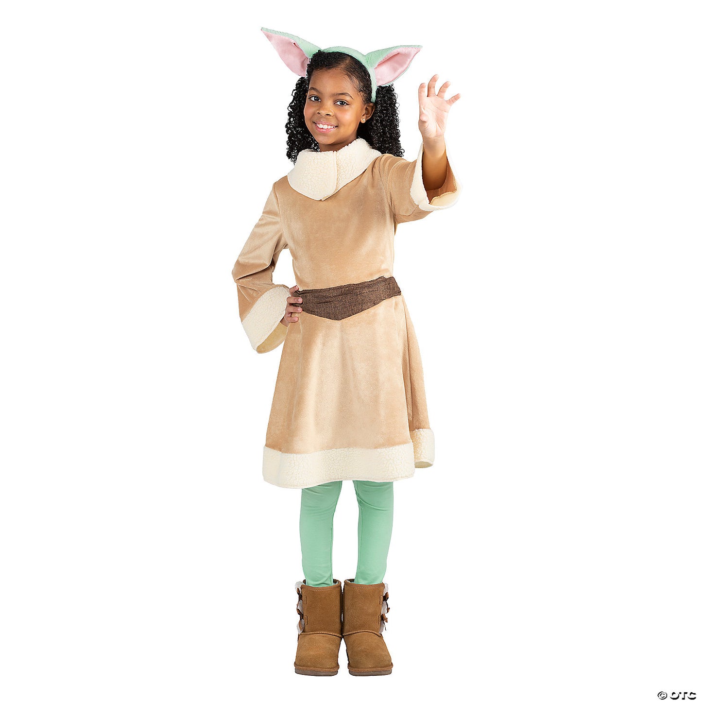 Girl's Star Wars The Mandalorian Grogu Costume-Medium 8-10
