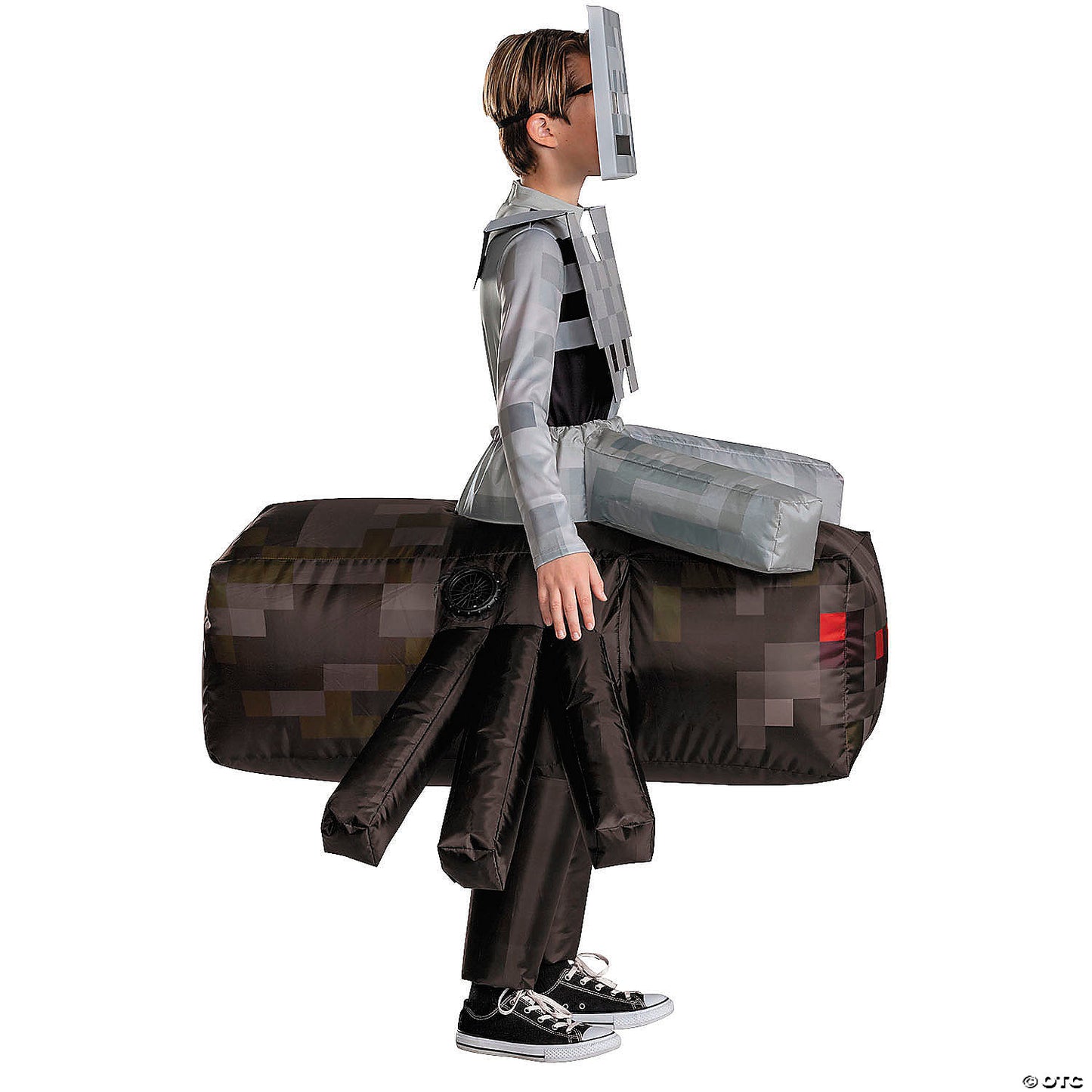Kids Deluxe Inflatable Minecraft™ Spider Jockey Costume - Small 4-6