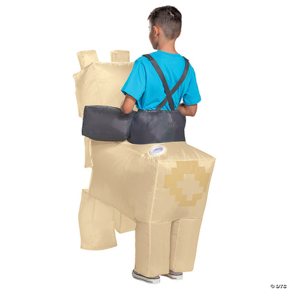 Kids Inflatable Minecraft Llama Ride-On Costume