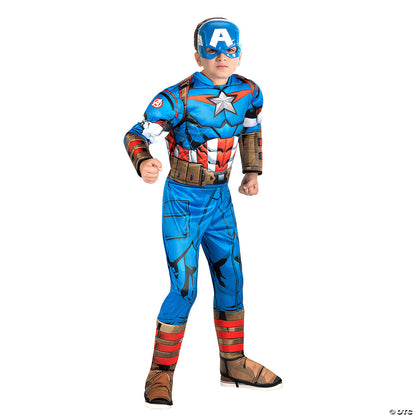 Kids' Marvel Captain America (Steve Rogers) Costume-Medium 8-10