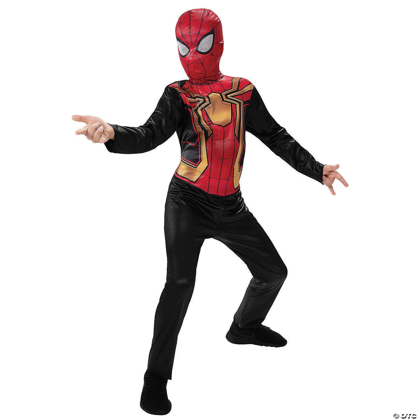 Kids' Value Integrated Suit Spider-Man Costume-Medium 8-10