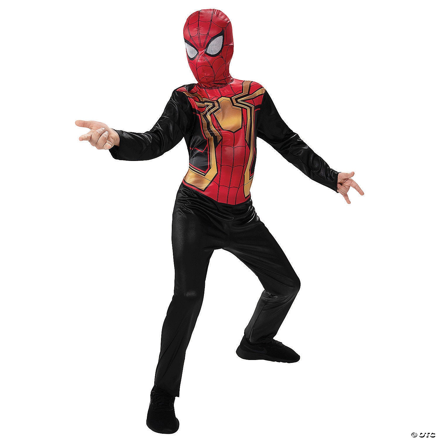 Kids' Value Integrated Suit Spider-Man Costume-Medium 8-10