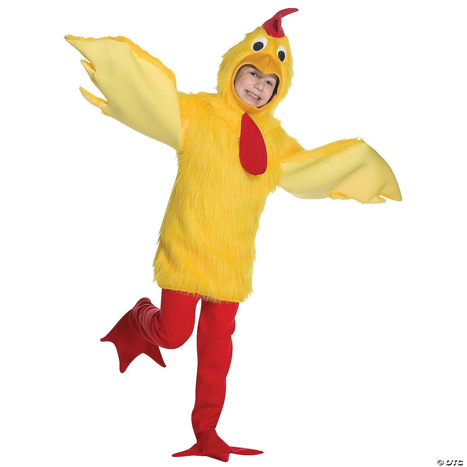 Kids Fuzzy Chicken Costume