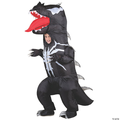 Kids Inflatable Venomosaurus Costume 8 and up