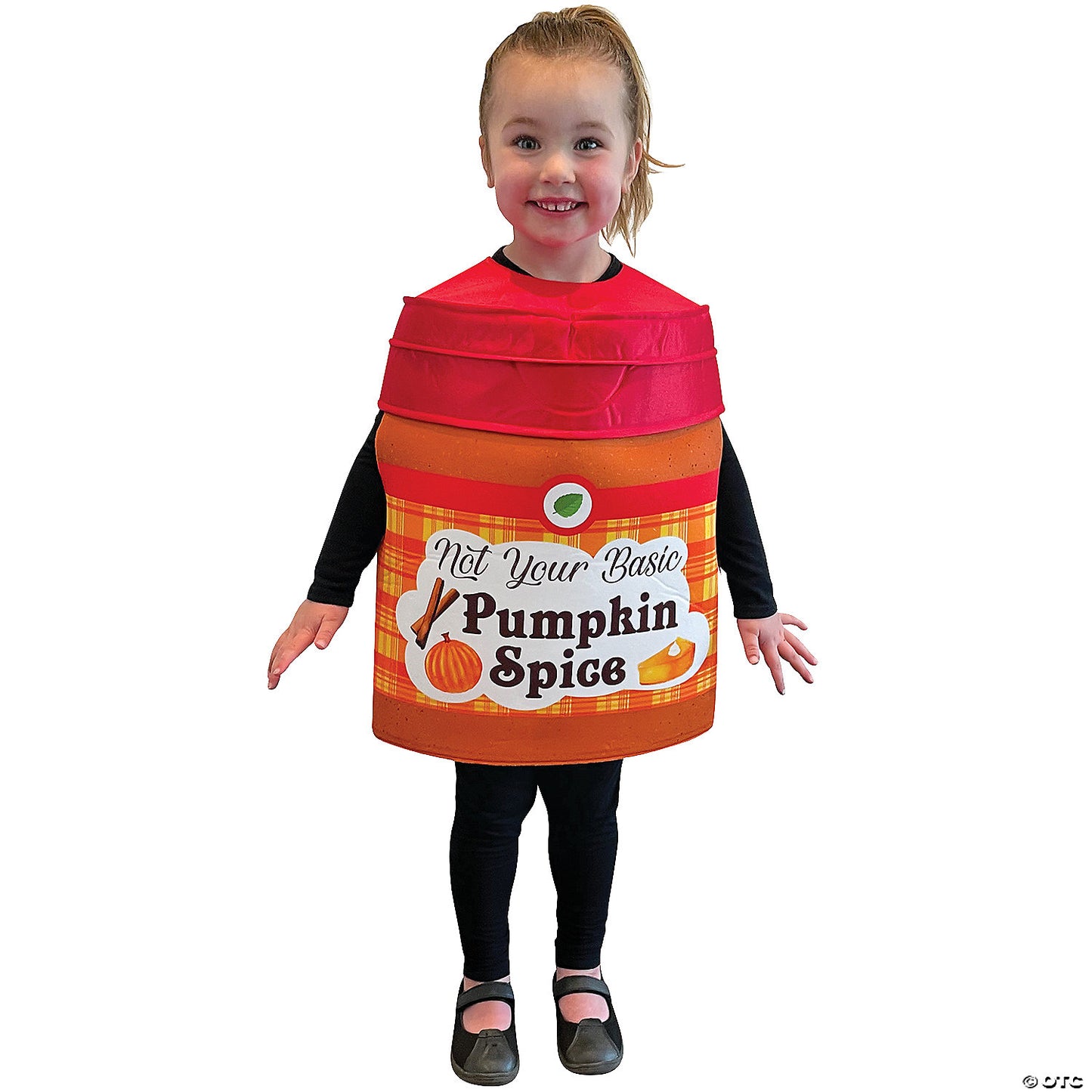 Kids Pumpkin Spice Seasoning Costume