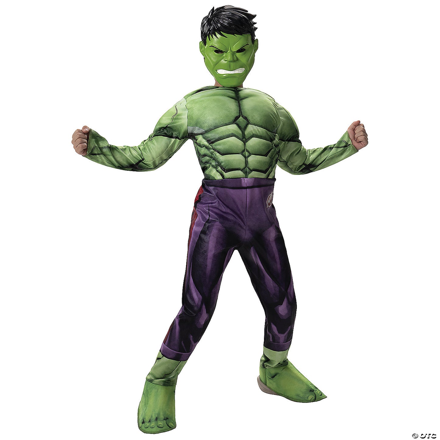 Kids Qualux Hulk Costume 4-7