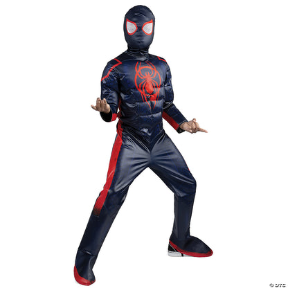 Kids Qualux Miles Morales Costume 8-10