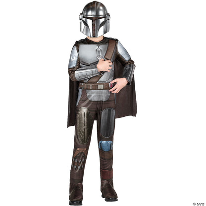 Kids Qualux Star Wars The Mandalorian Costume 4-7