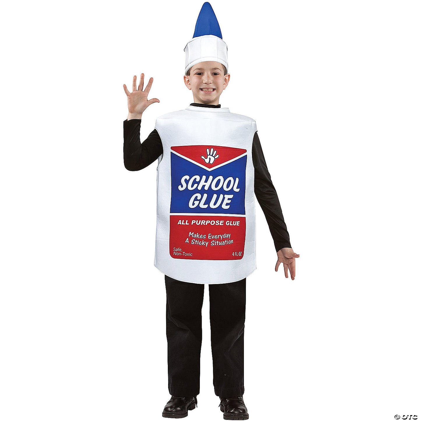 Kids School Glue Squeeze Bottle Costume