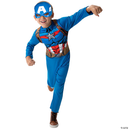 Kids Value Captain America Steve Rogers Costume 4-7