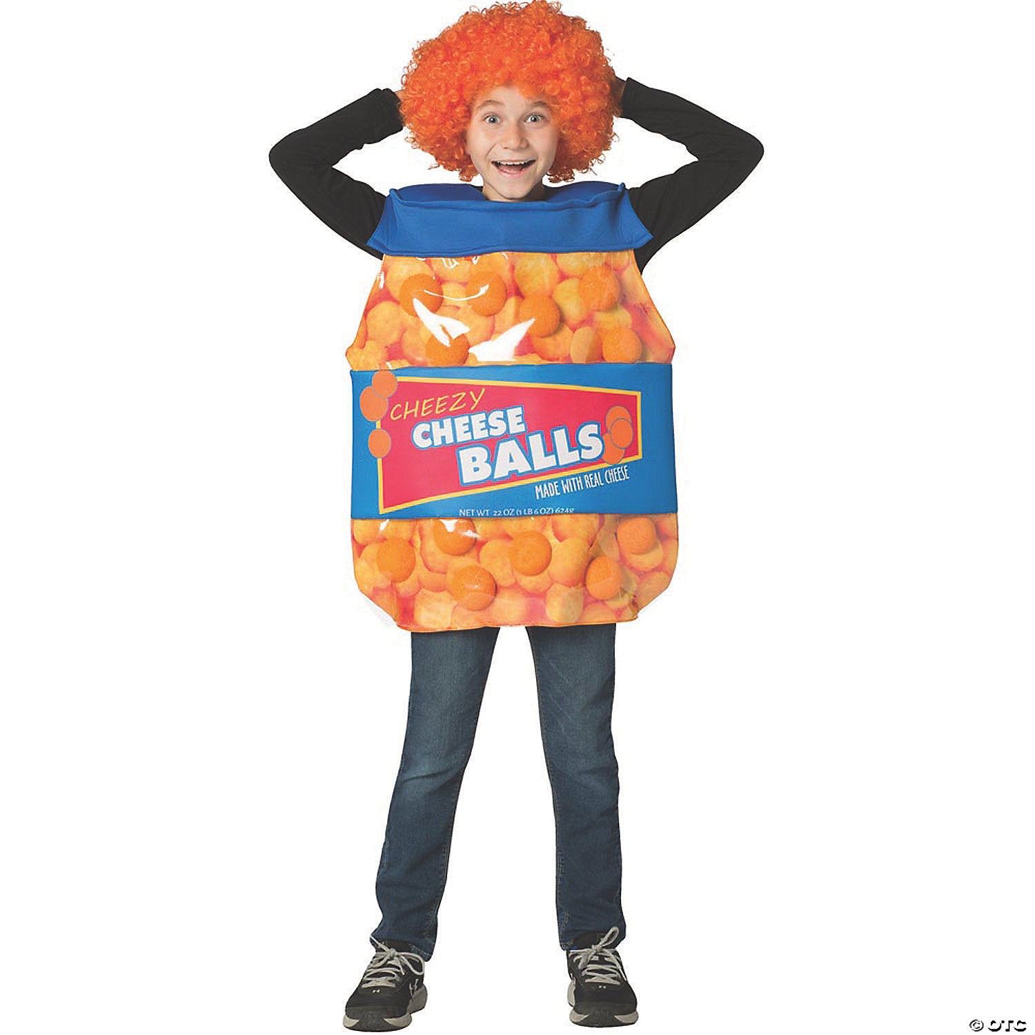 Kids Cheese Balls Costume - Small/Medium