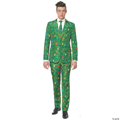 Men’s Green Christmas Tree Suit - Medium