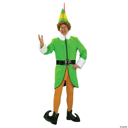 Men's Plus Size Buddy The Elf Costume - Medium