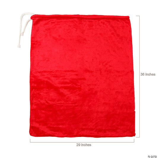 Plush Santa Toy Bag — view 2