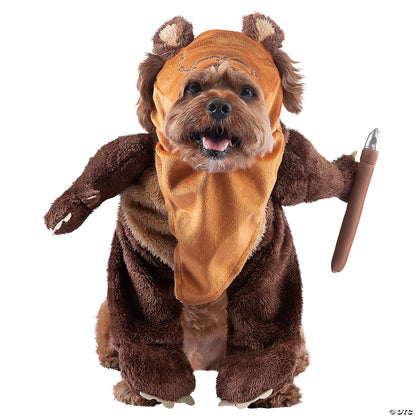 Star Wars Ewok Pet Costume 40-70 lbs, Back Length 18"-21", Chest 18"-25"