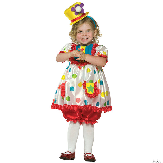 Toddler Clown Girl Costume