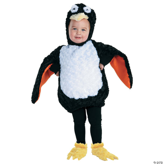 Toddler Furry Penguin Costume - 2T-4T