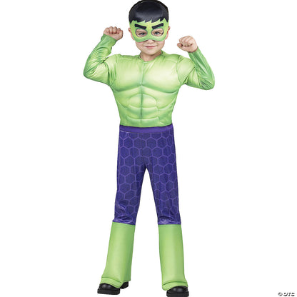 Toddler's Marvel's Hulk Costume-3T-4T