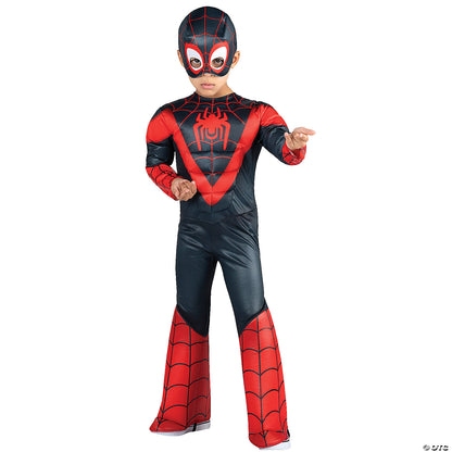 Toddler's Spider-Man: Into the Spider-Verse Miles Morales Costume-3T-4T