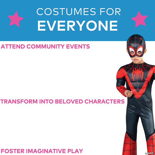 Toddler Spider-Man: Into the Spider-Verse Miles Morales Costume — view 2