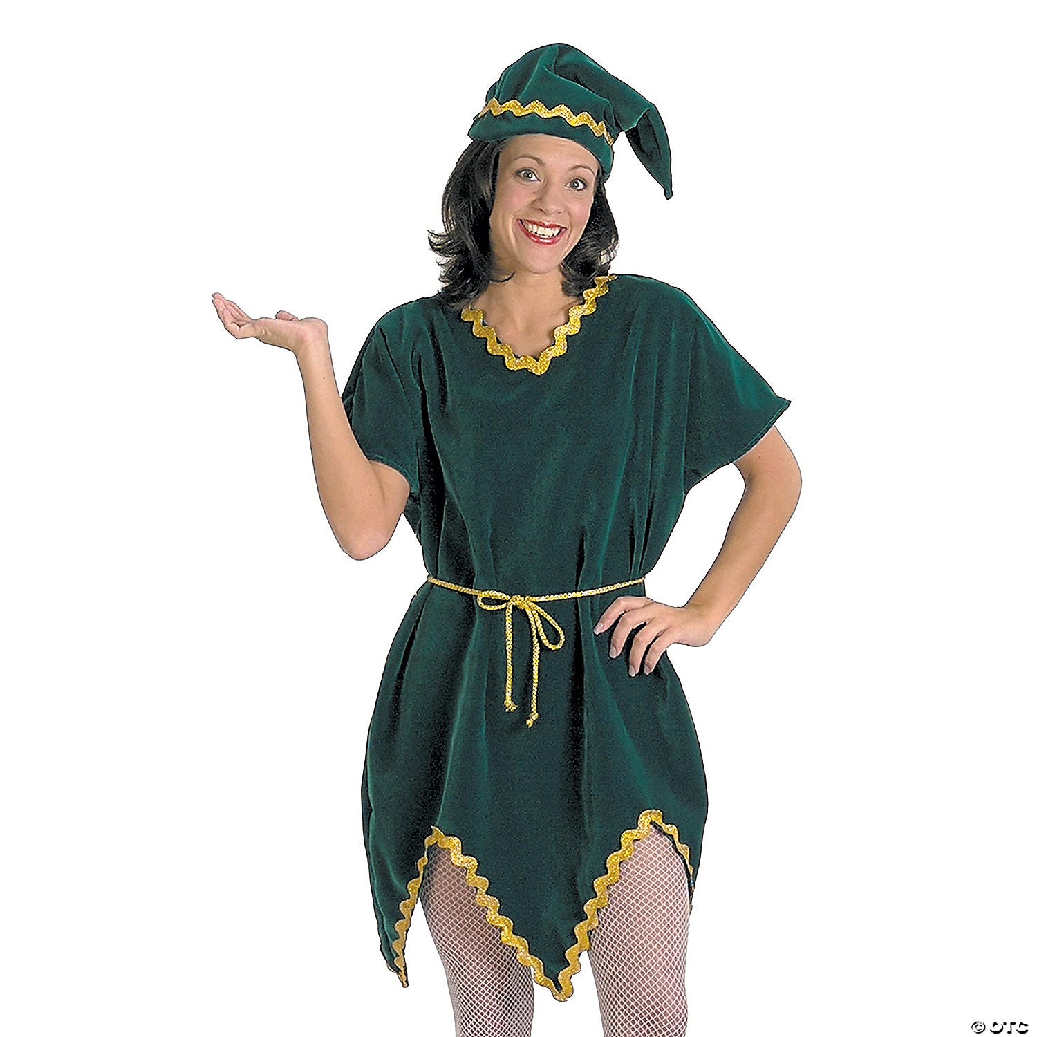 Velvet Elf Robe Velvet Elf Tunic - Adult – The Costume Emporium