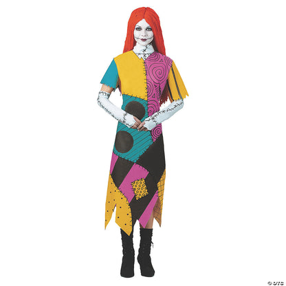 Women’s Plus Size Classic The Nightmare Before Christmas Sally Costume - XXL
